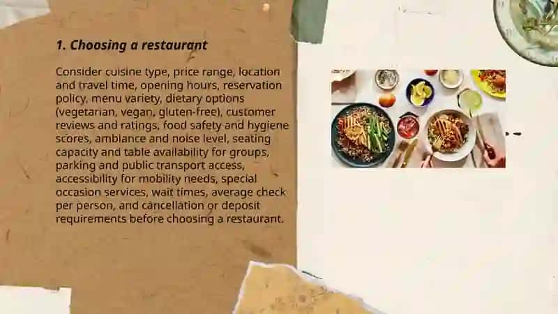Eating out 3
