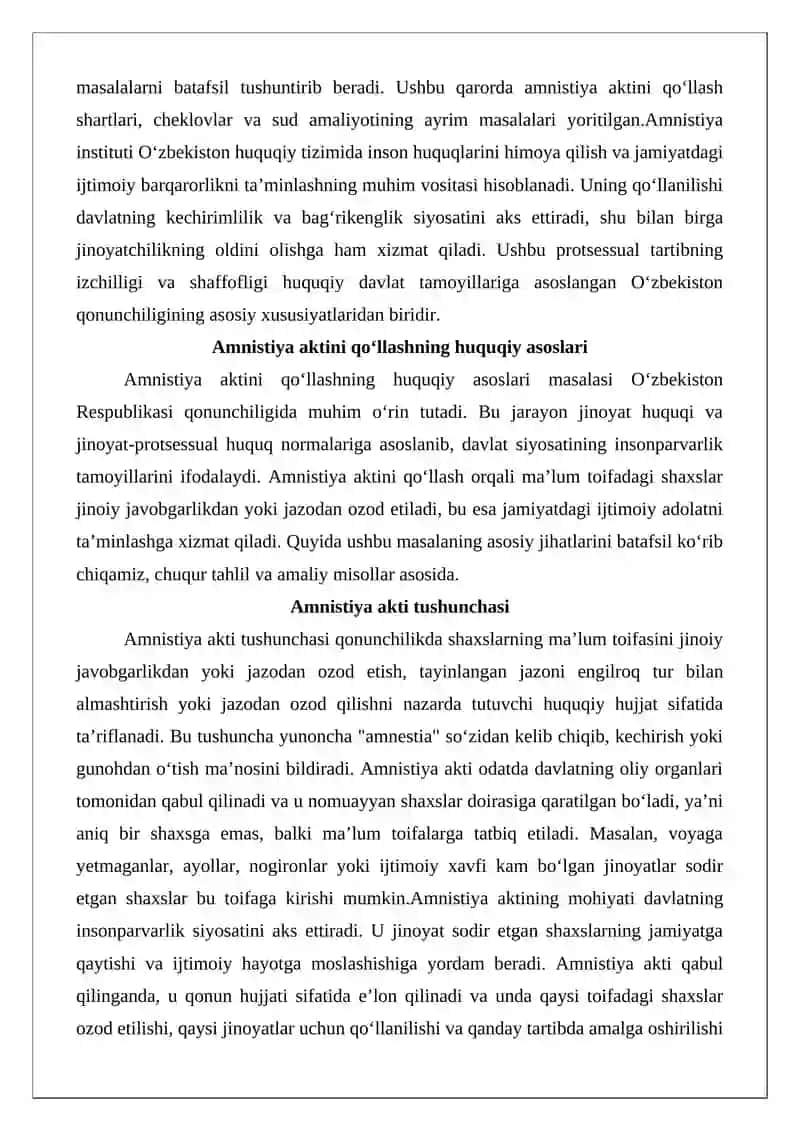 Amnistiya aktini qo‘llashning protsessual tartibi 3