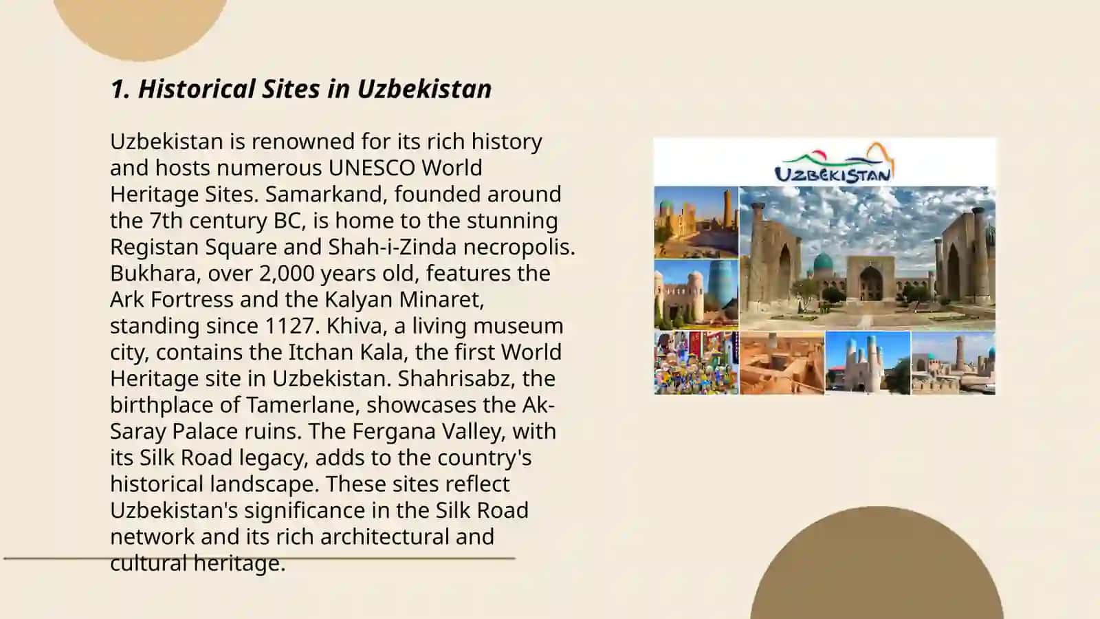 Tourism in Uzbekistan 3