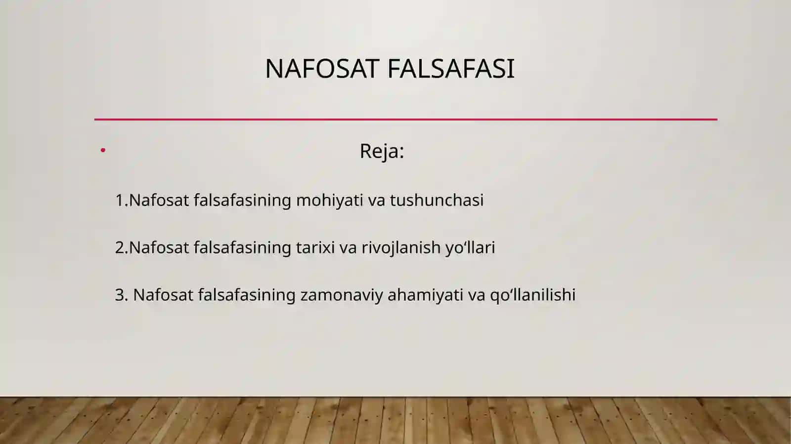 Nafosat Falsafasi 3