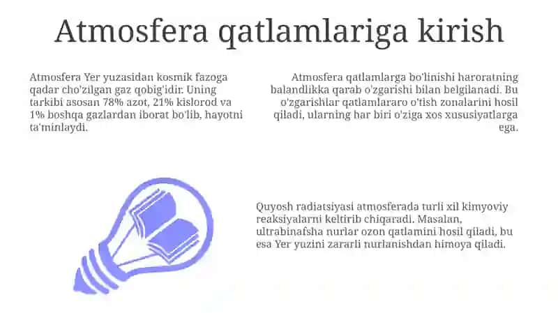 Atmosfera qavatlarining tuzilishi 3