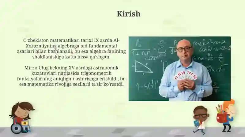 O'zbekistonli matematik olimlarning fundamental tadqiqotlari 3