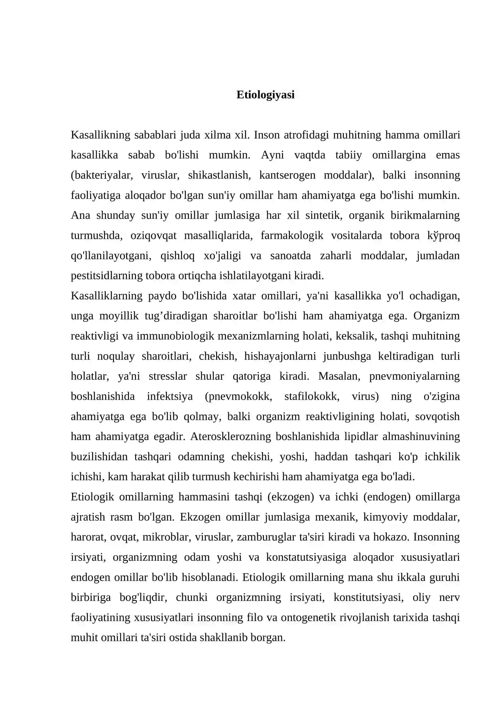 Kasallik haqida umumiy tushuncha 3