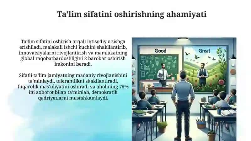 O'qituvchining o'z ustida ishlashi va o'z o'zini baholash usullarini tasniflash 3