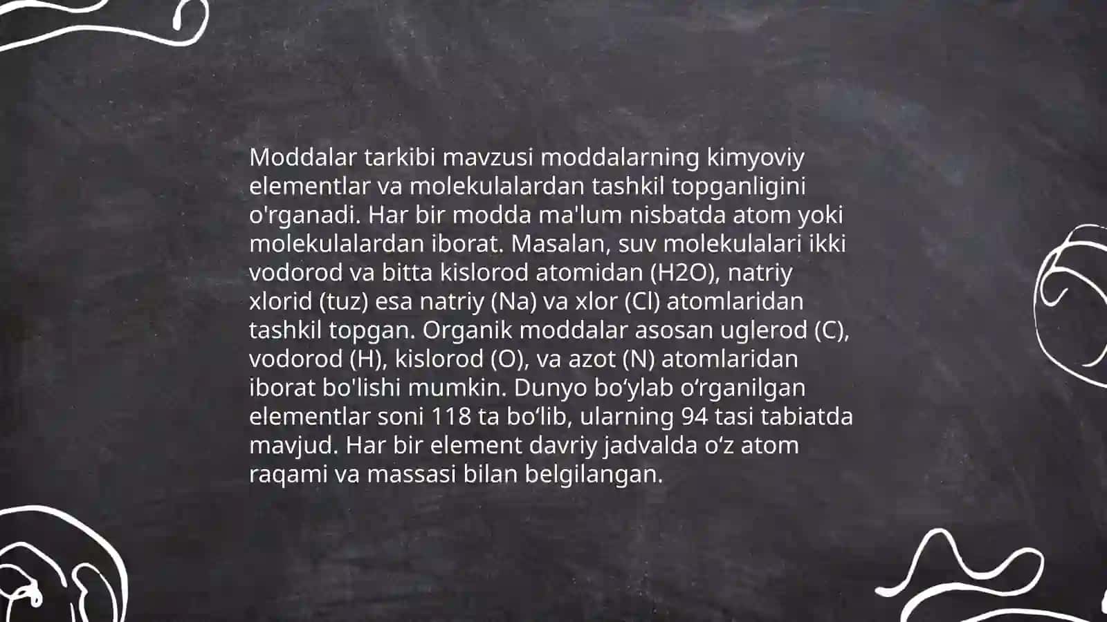 Kimyoning asosiy qonunlari 3