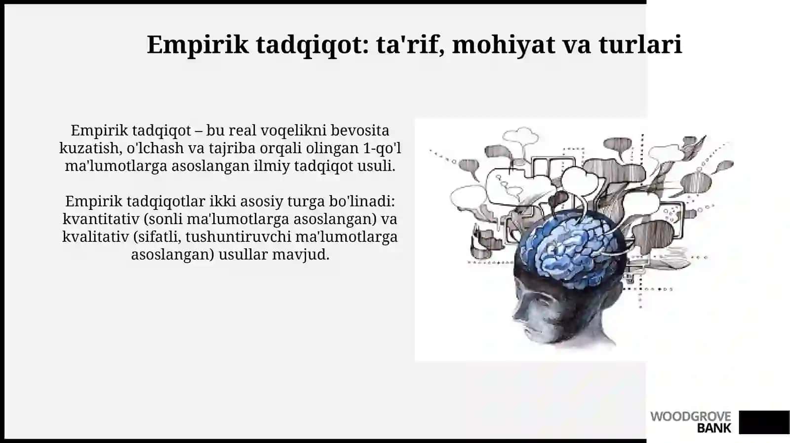 Empirik tadqiqotlar 3