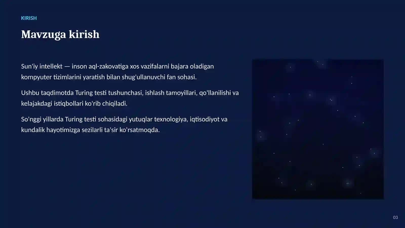 SUN'IY INTELLEKT ASOSLARI 3