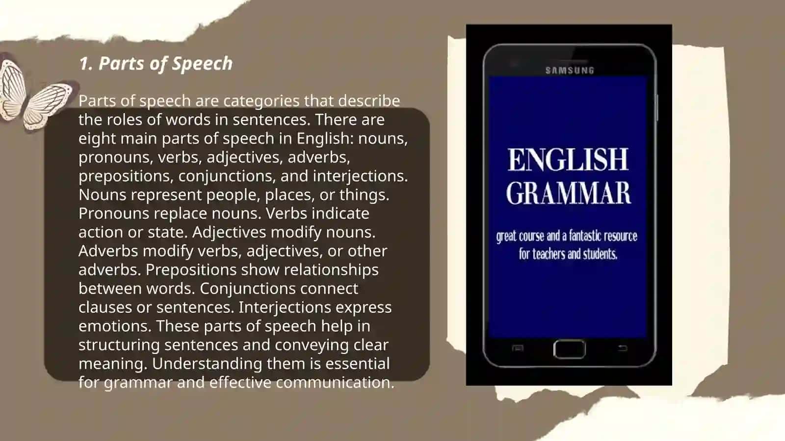 Parts of Speech 3