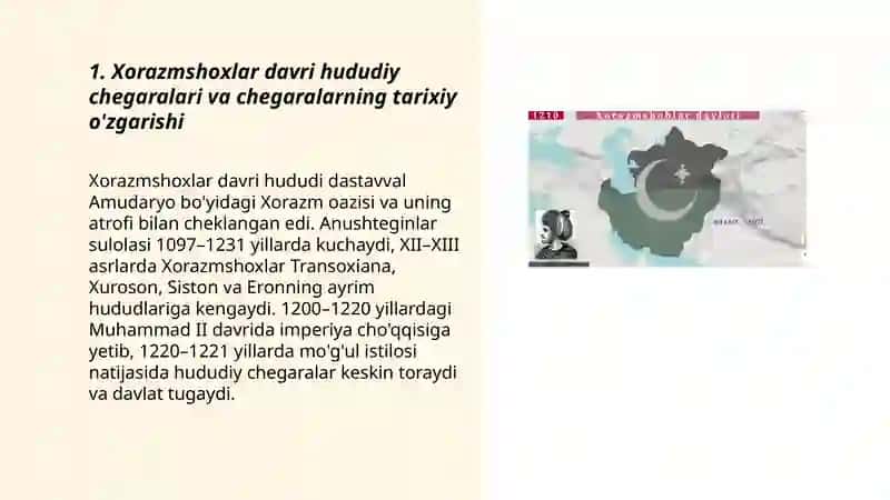 Xorazmshoxlar davri tarixiy geografiyasi 3