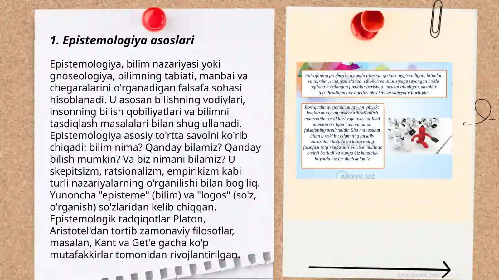 Bilish falsafasi 3
