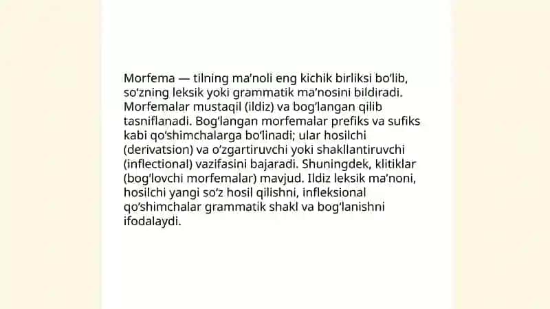 Morfologiya va sintaksis 3