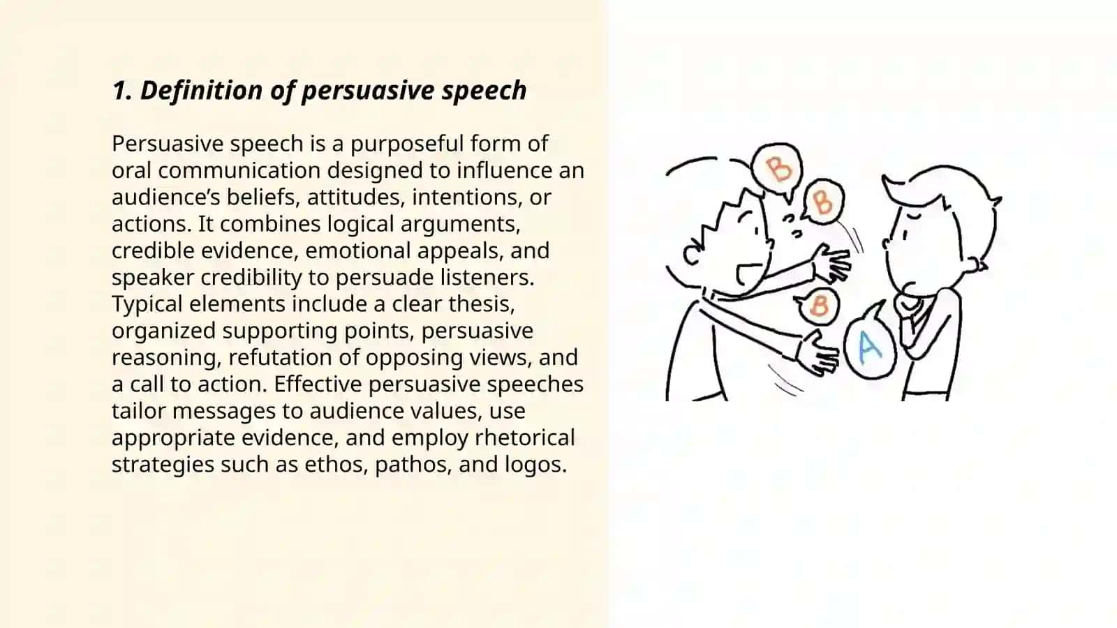 Persuasive Speech Definition and Techniques 3