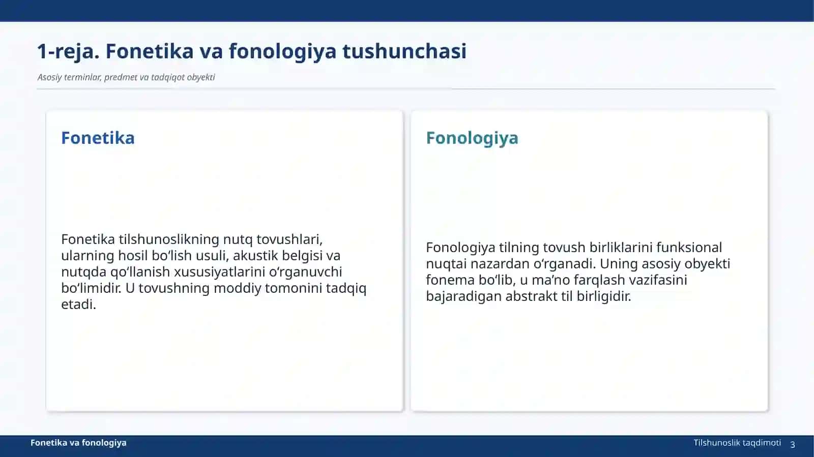 FONETIKA VA FONOLOGIYA 3