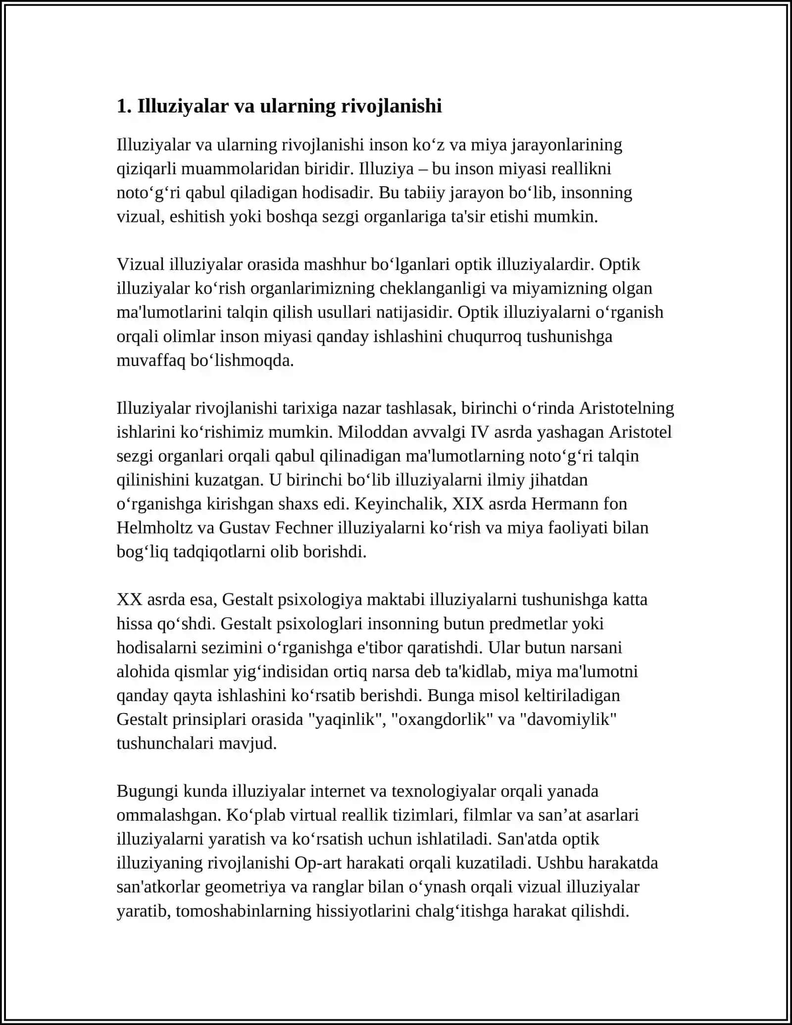 IDROK ILLYUZIYALARI 3