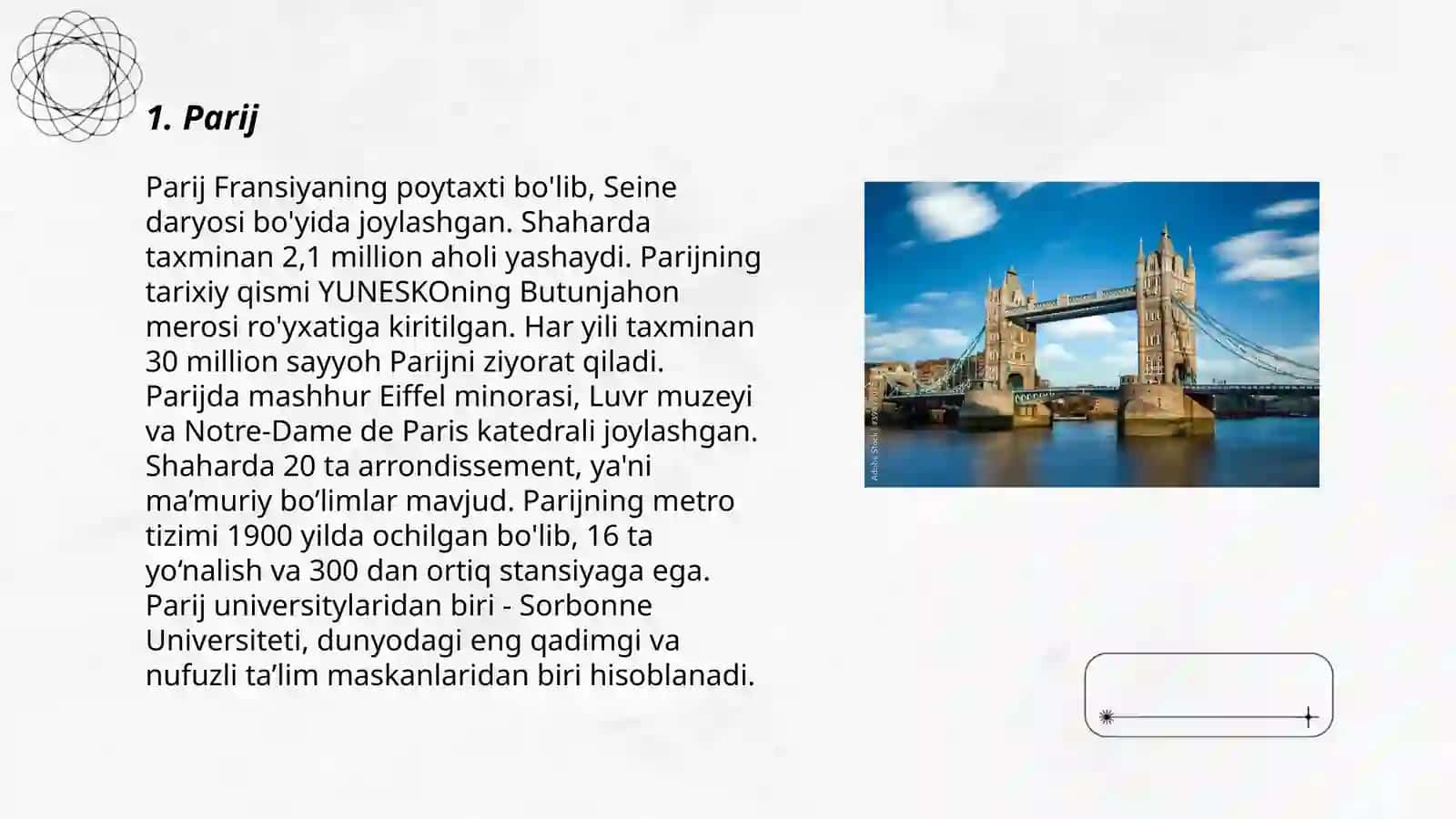 Yevropaning yirik turistik markazlari 3