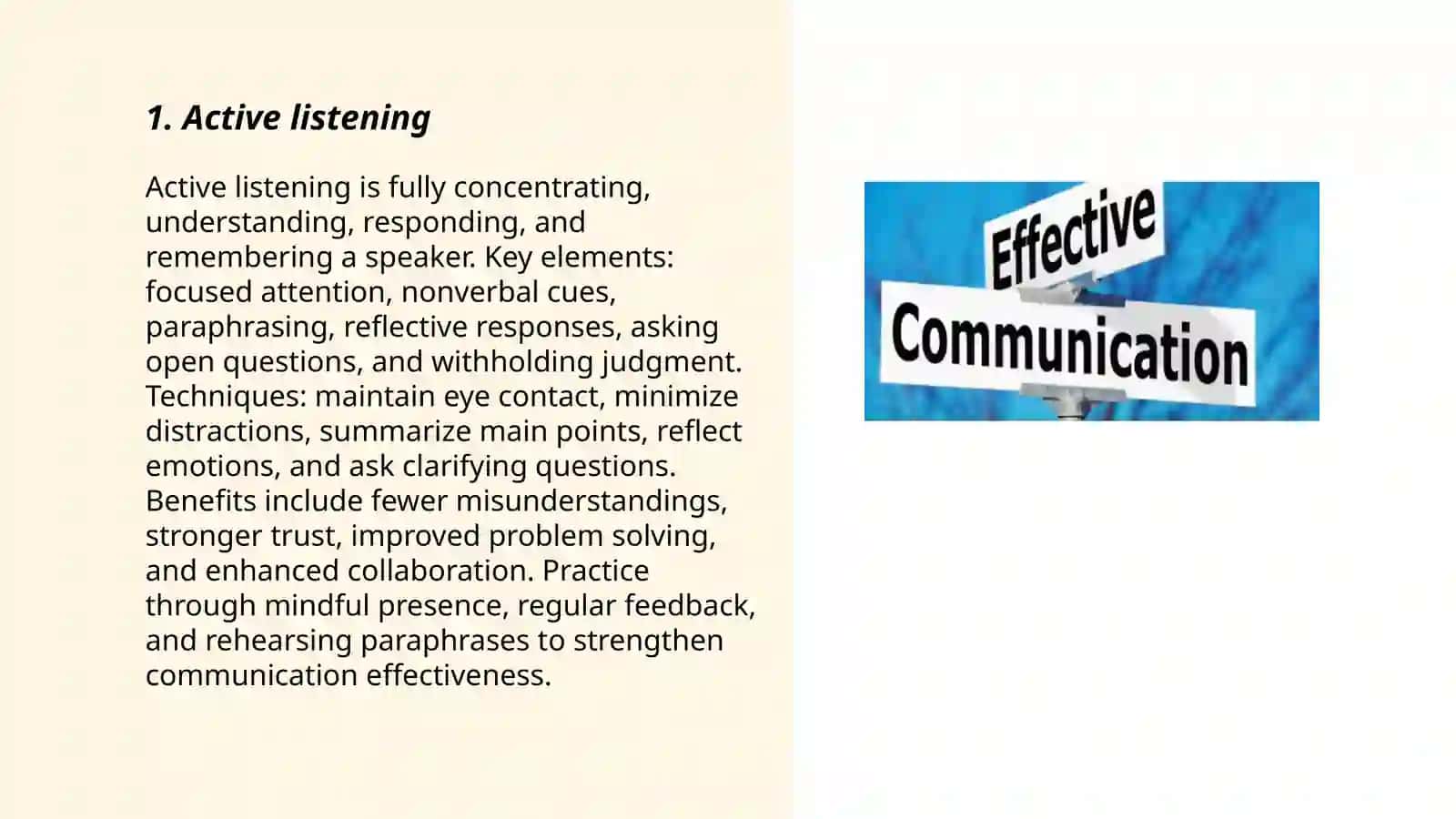 Effective communication 3