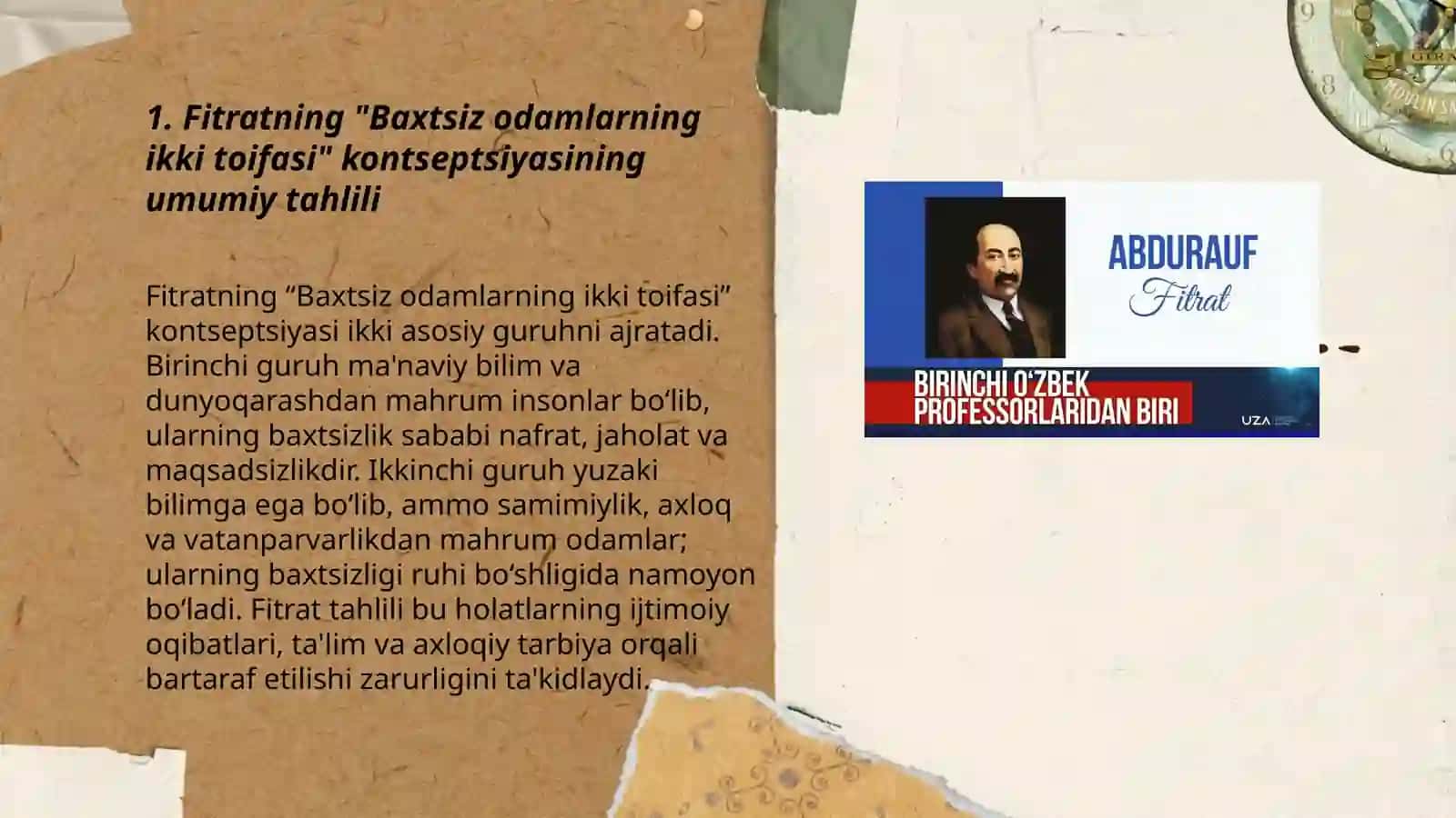 “Baxtsiz odamlarning ikki toifasi”ga oid qarashlar 3