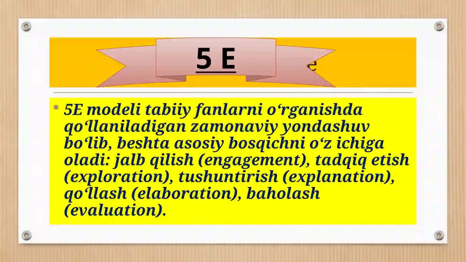 Yashash muhitiga moslanishlar 3
