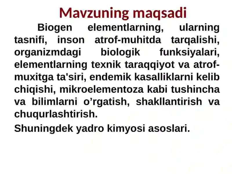Tibbiy kimyoga kirish 3