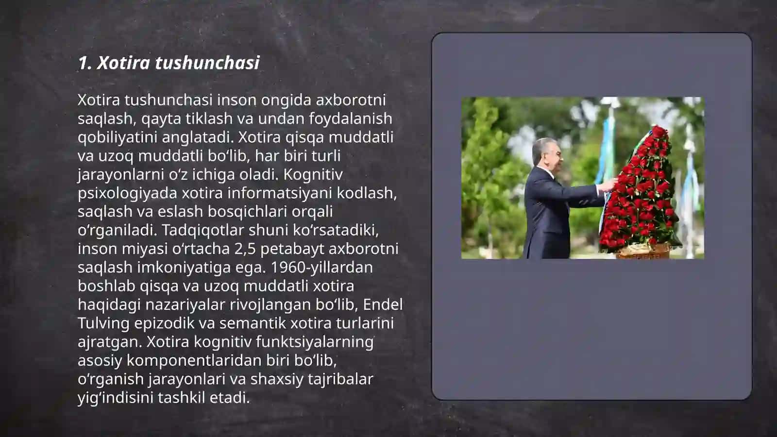 Xotira mexanizmlari 3
