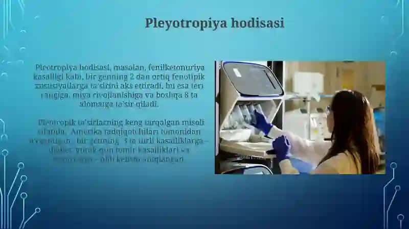 Pleotropiya hodisasi 3