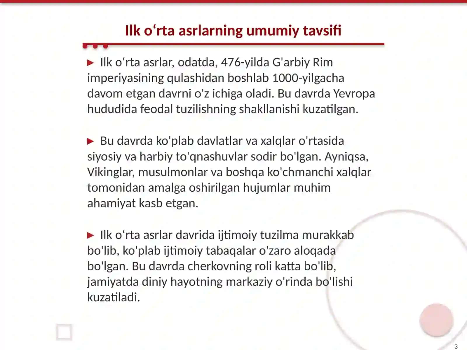 Ilk oʻrta asrlar tarixshunosligi 3