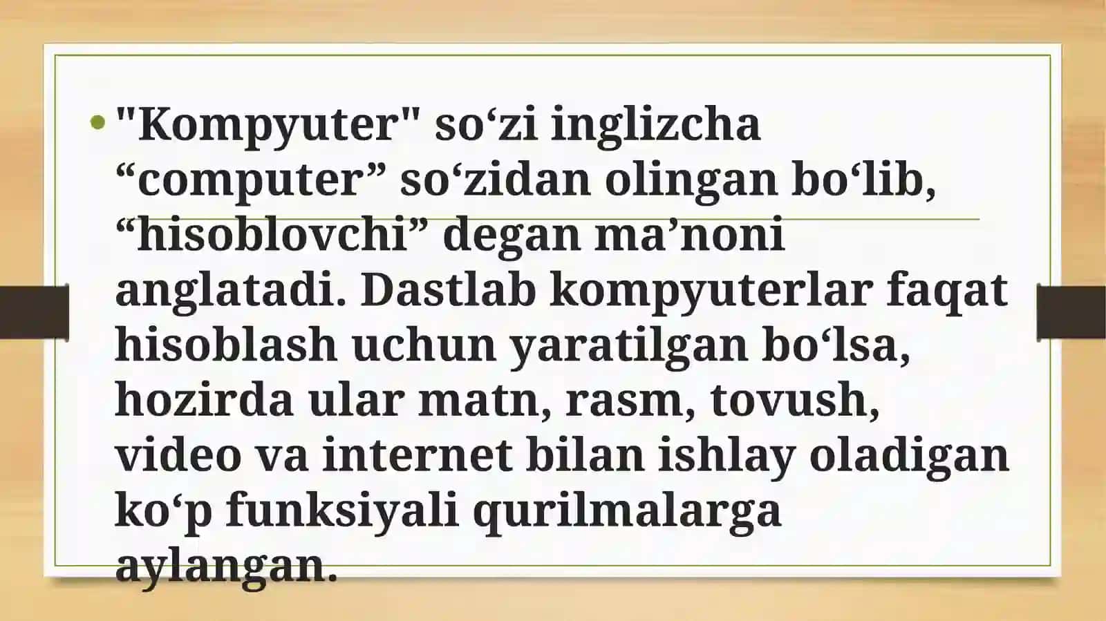 Boshlangʻich sinflarda AKT 3
