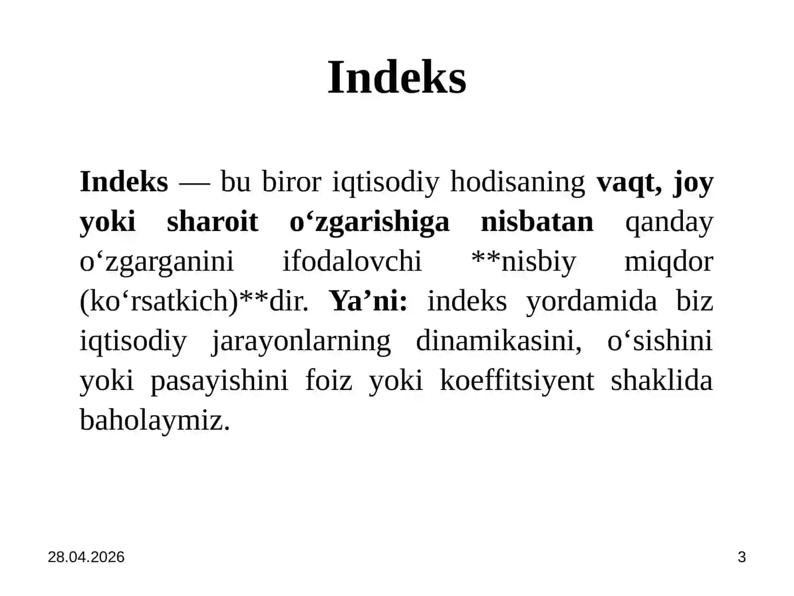 Indeks 3