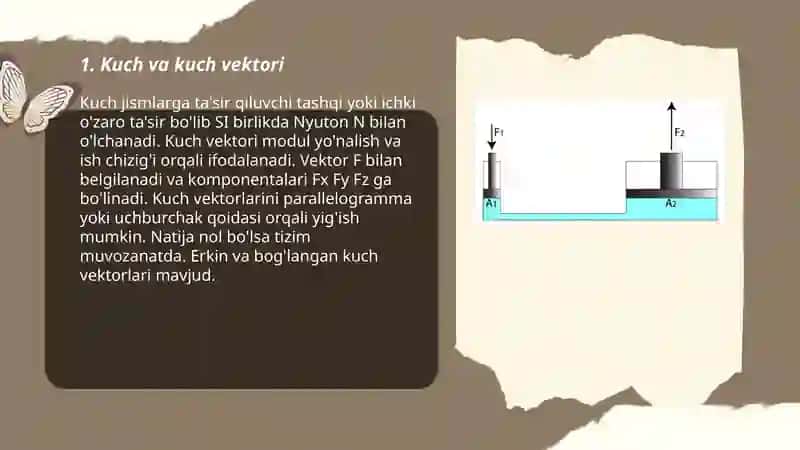 Statika elementlari 3