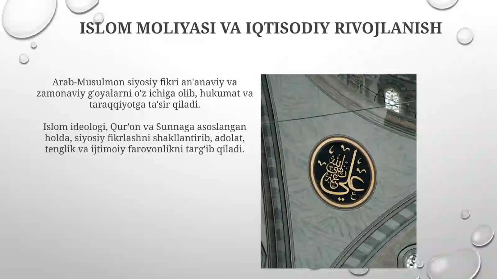 Islom Moliyasi va Iqtisodiy Rivojlanish 3