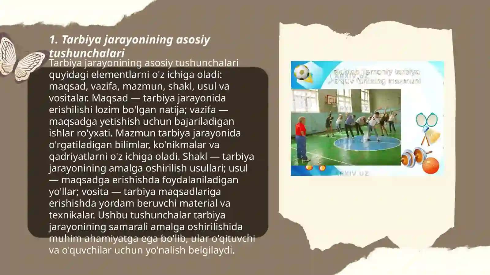 Tarbiya jarayoni mohiyati va mazmuni 3