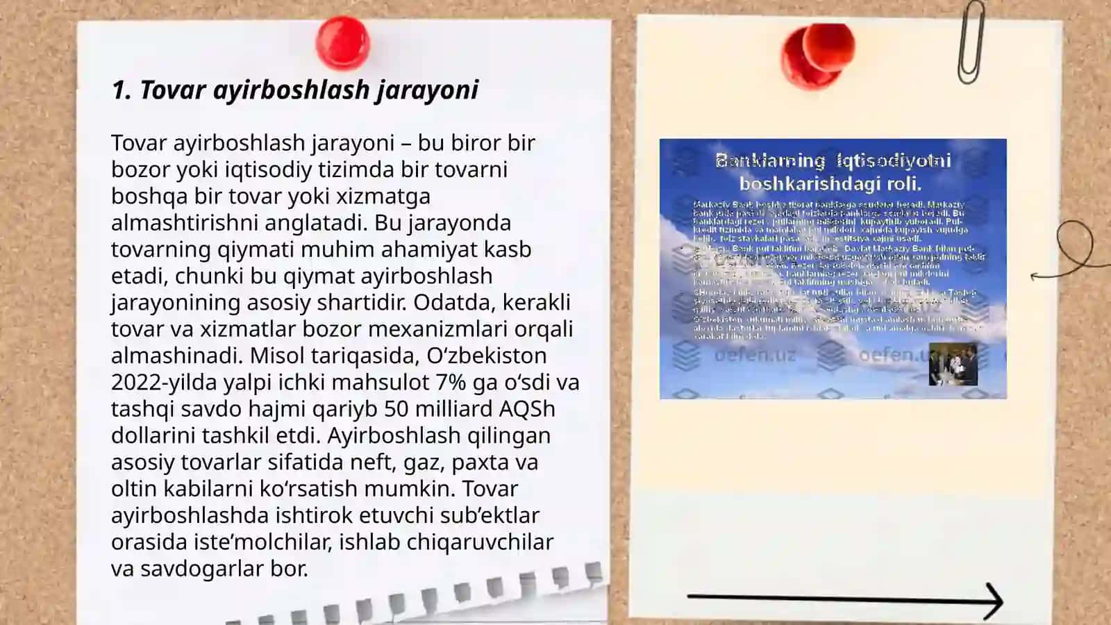 Tovar va pul munosabatlari 3