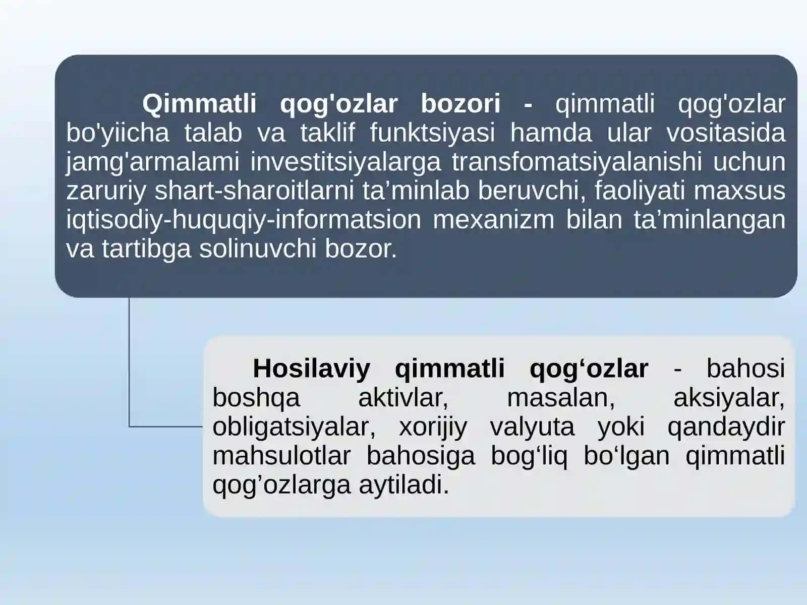 HOSILAVIY QIMMATLI QOG‘OZLAR BOZORI 3