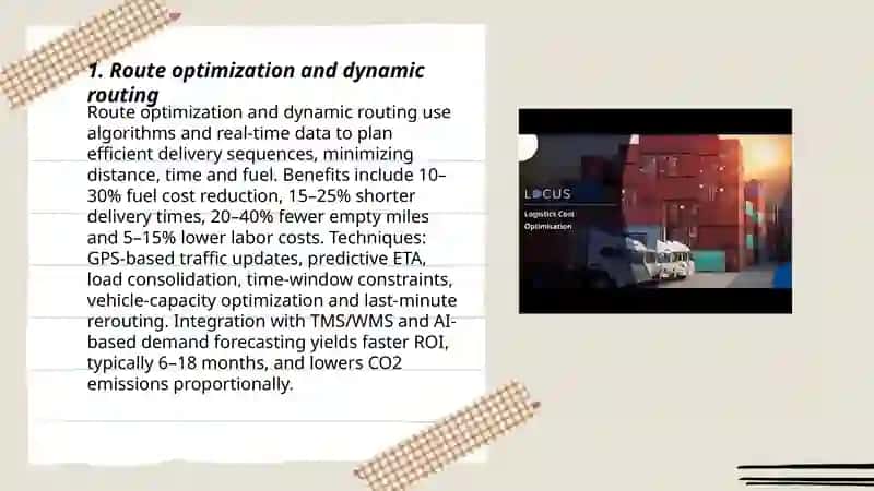 Cost Reduction strategies in Logistics 3