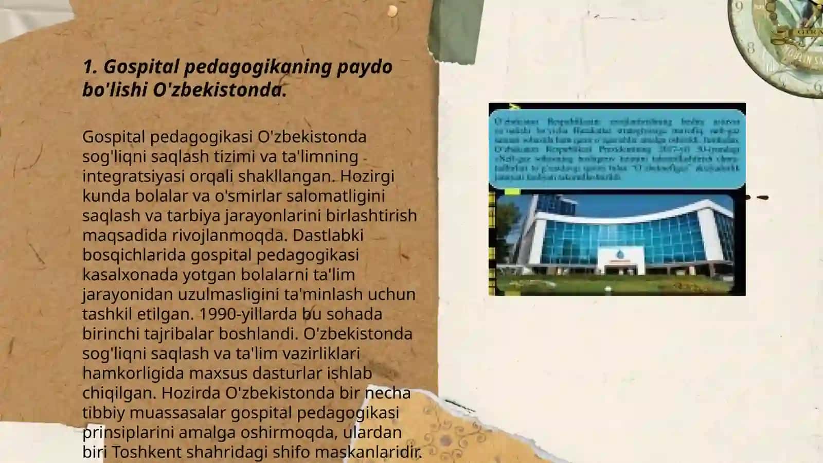 O'zbekistonda gospital pedagogikaning rivojlanish tarixi 3