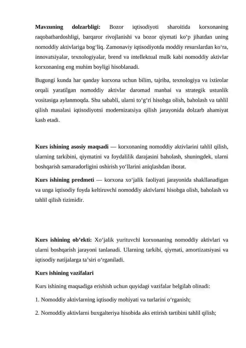 Korxonaning nomoddiy aktivlari tahlili 3