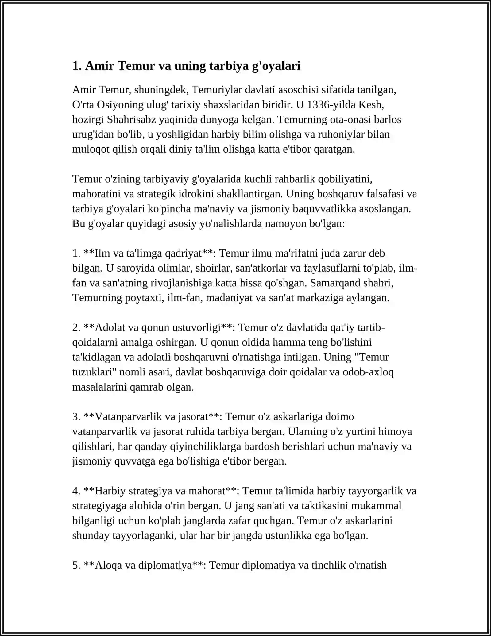 AMIR TEMUR OGITLARINING TARBIYAVIY AHAMIYATI 3