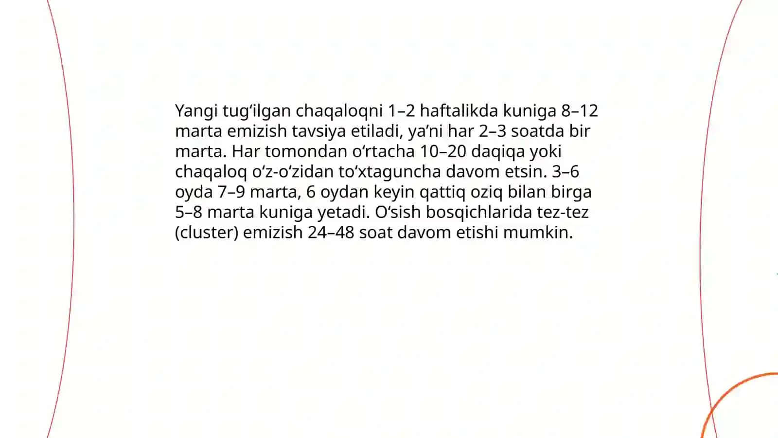 Emizikli ayolning rejimi va ovqatlanishi Davolash-2 205-guruh Ravshanova Marjona 3