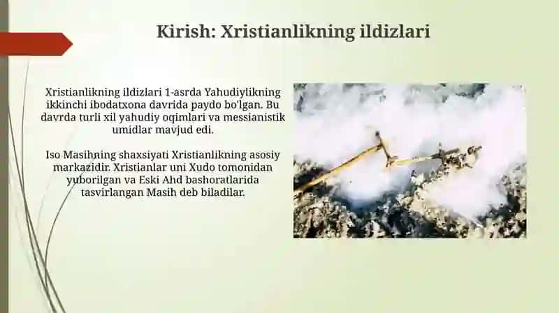 Xristianlikning ildizlari 3
