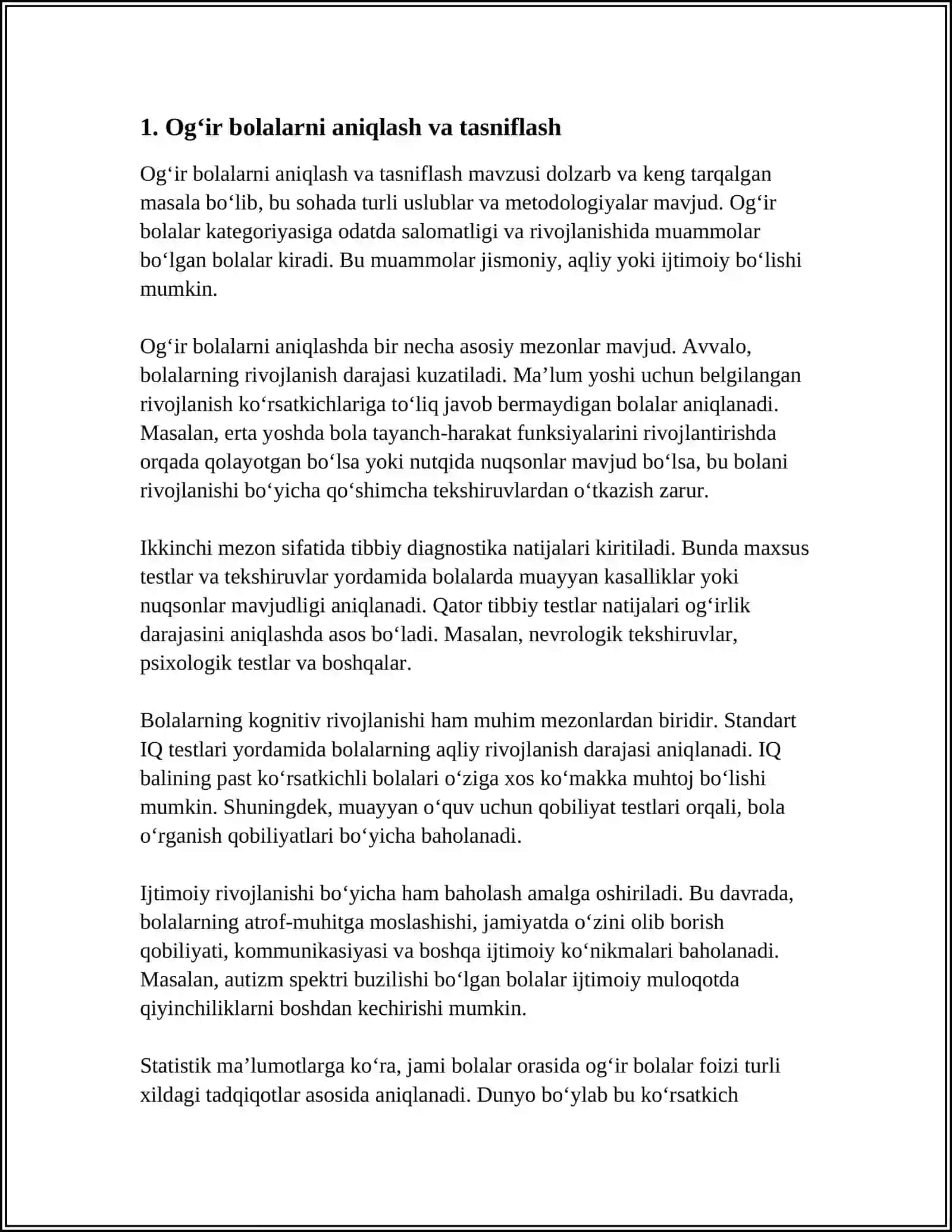 TARBIYASI OGʻIR BOLALAR BILAN ISHLASH 3