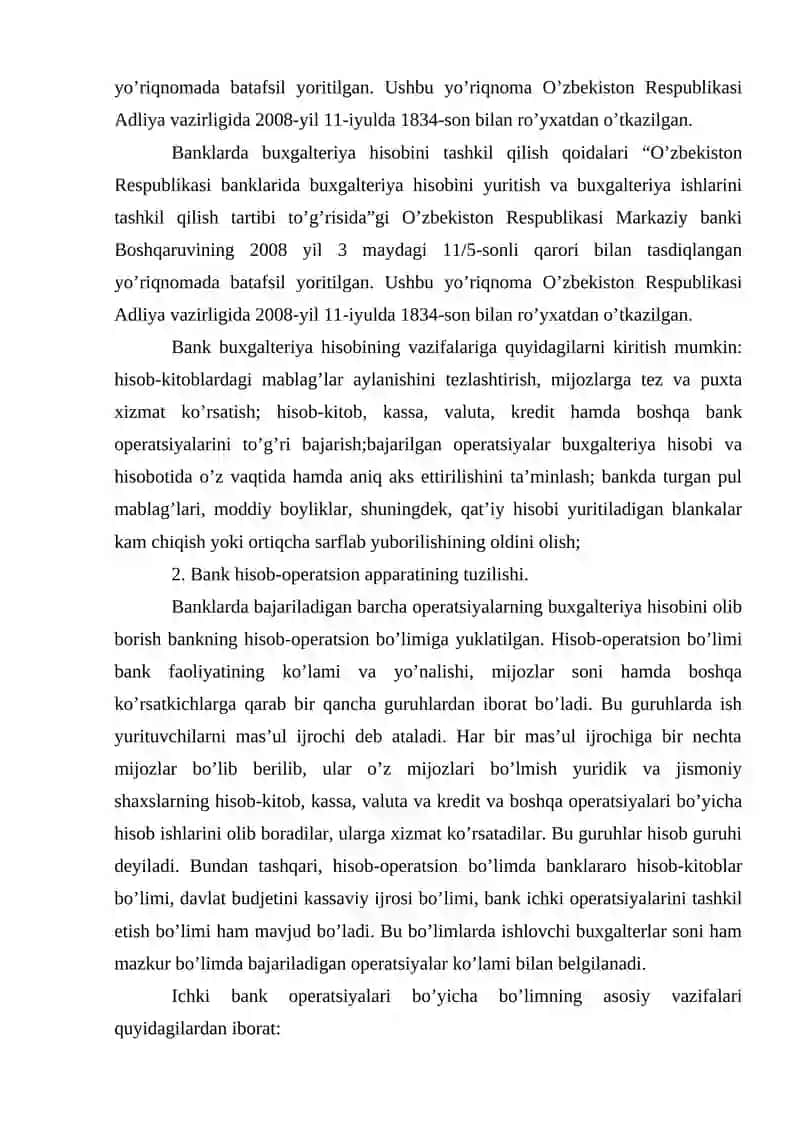 Bank balansi va uning tuzilishi 3