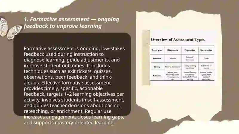 Types and Purposes of Assessment 3