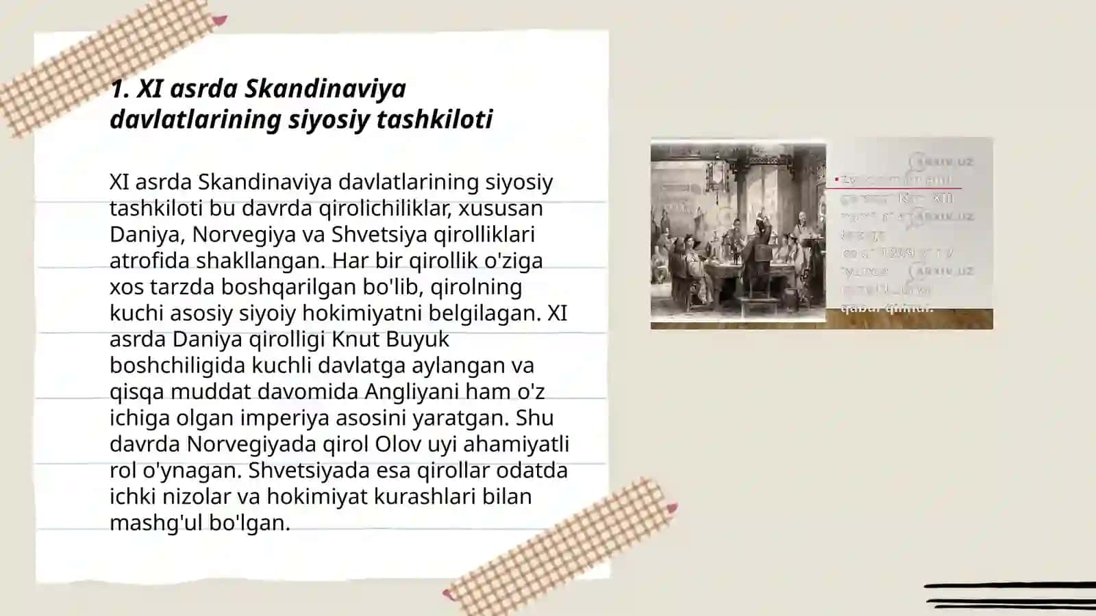 XI-XV asrlarda Skandinaviya davlatlari 3