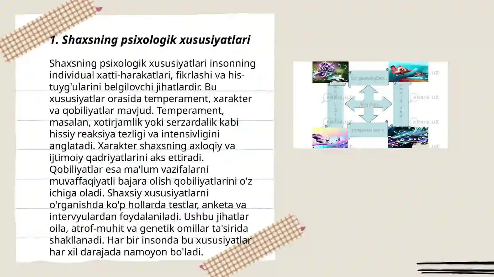 Shaxsning psixologik xususiyatlari 3