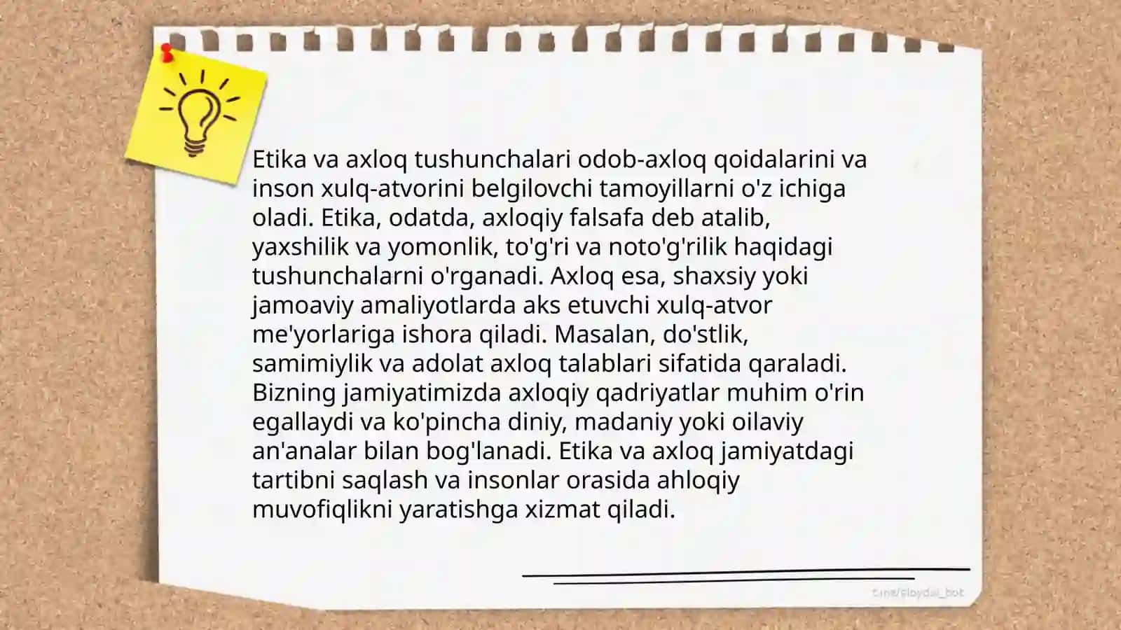Etika va axloq falsafasi 3