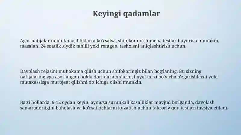 Umumiy qon tahlillari 3