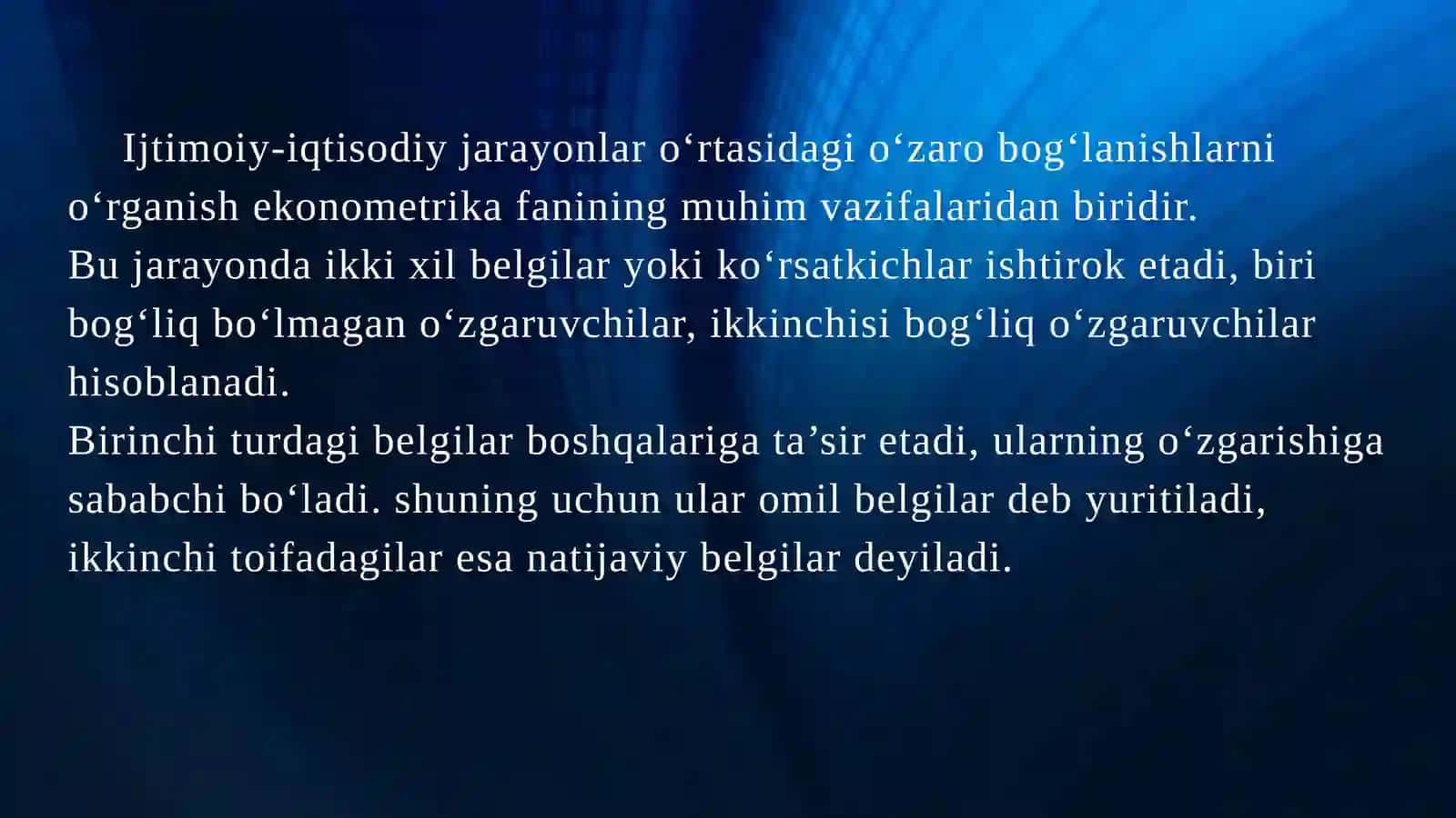 JUFT KORRELYATSION TAHLIL 3