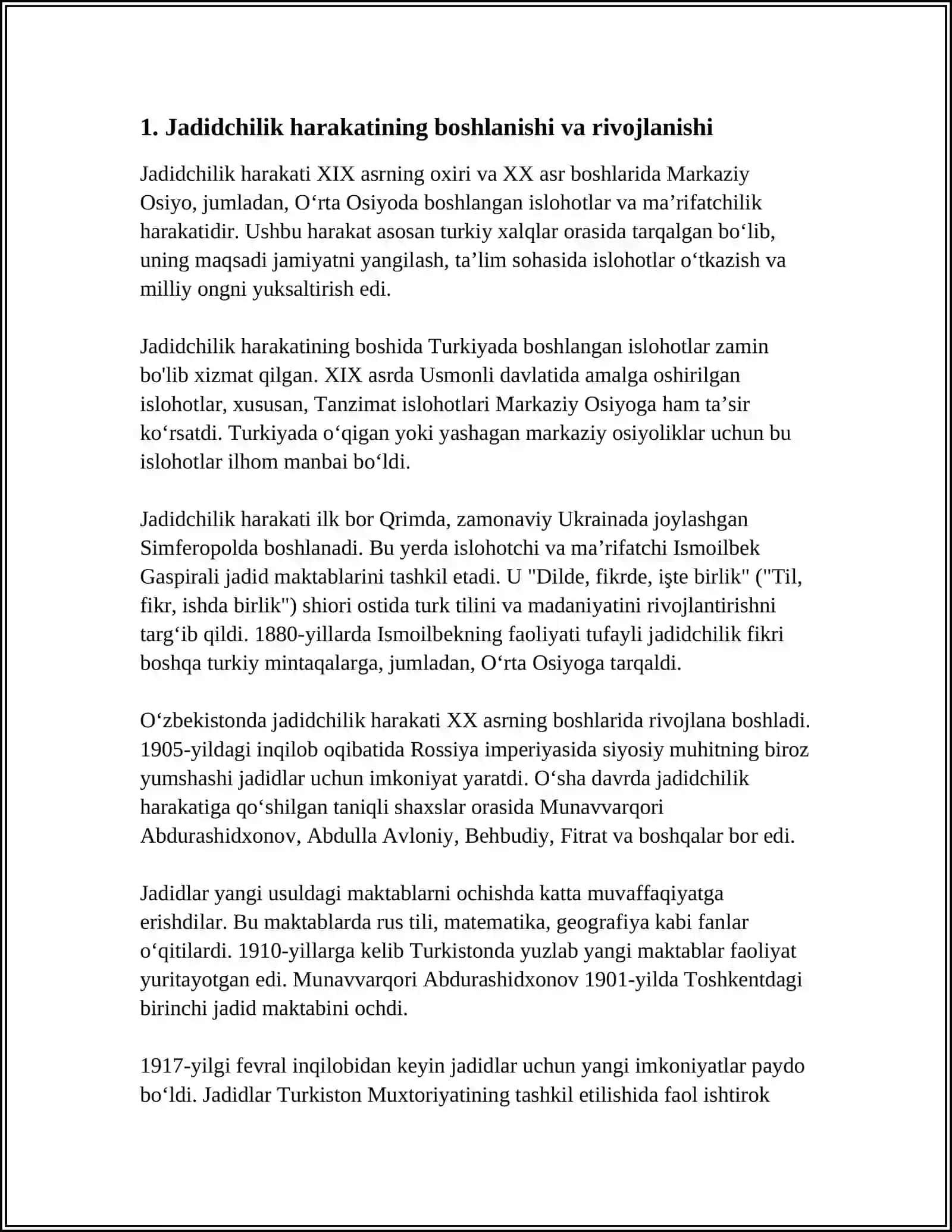TURKISTONDA JADIDCHILIK HARAKATI 3