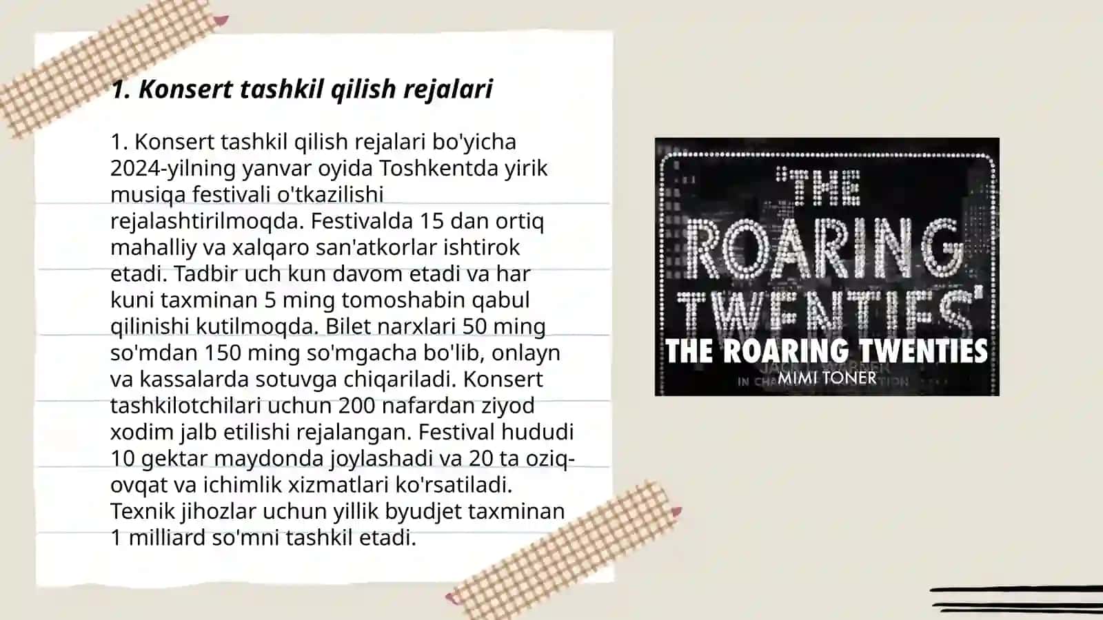 1000 konserti boʻyicha masalalar yechish ustida ishlash 3
