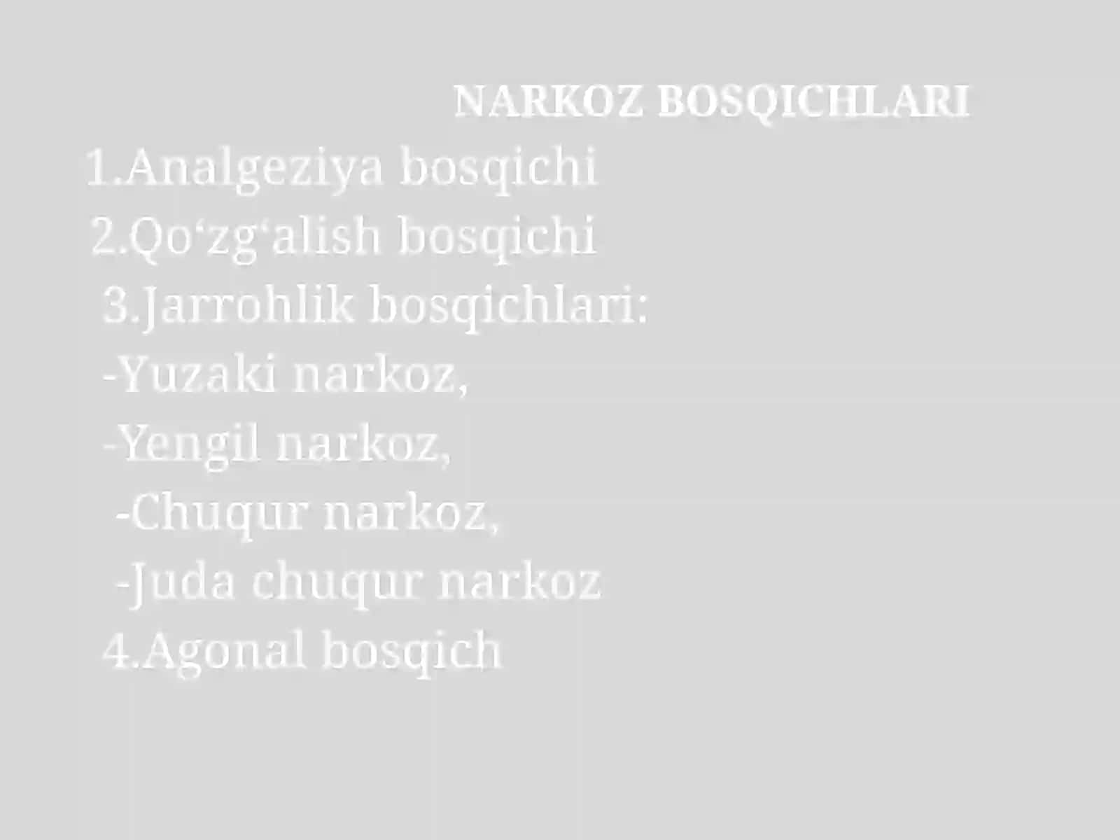 Parkinson kasalligini davolashda ishlatiladigan dori vositalari 3